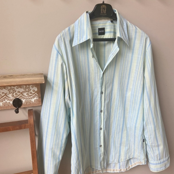 COPY - Hugo Boss button down shirt large - Picture 6 of 6